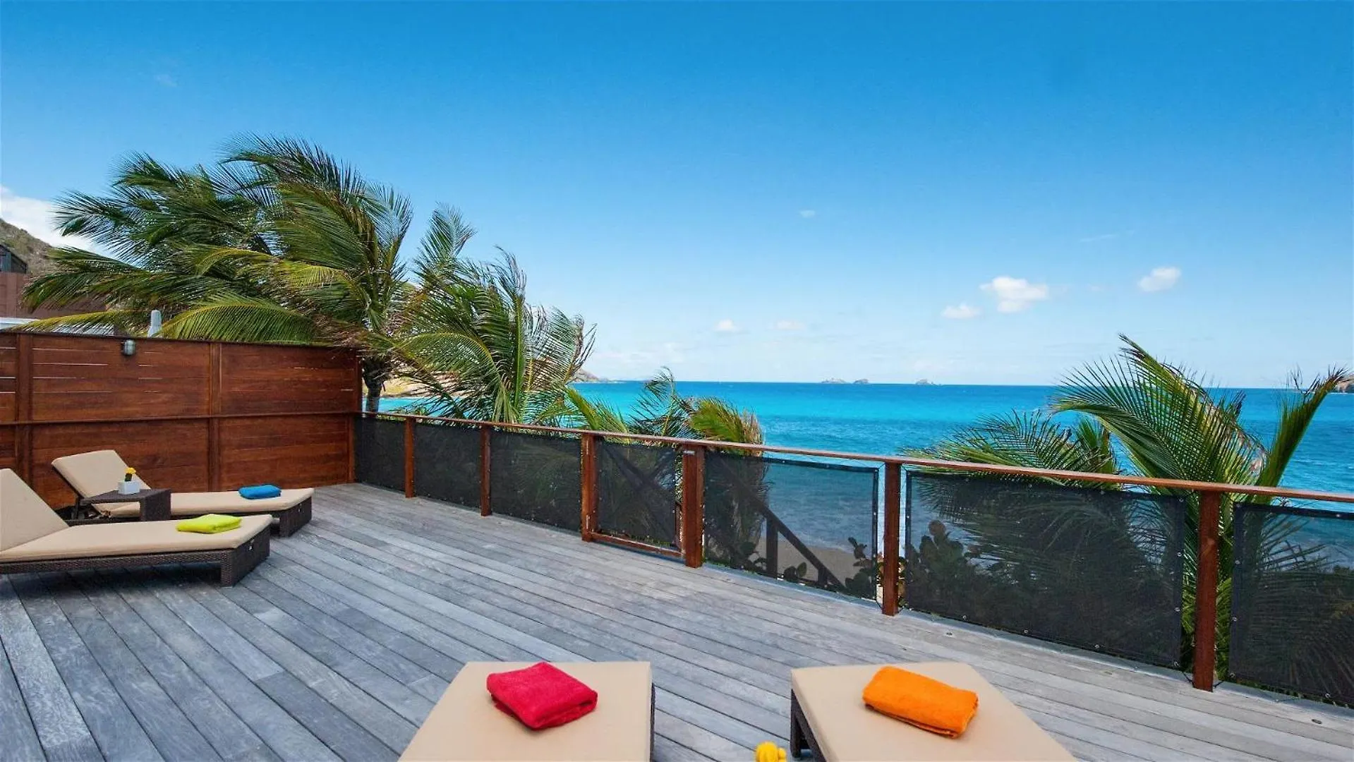 Luxurious Beachfront Villa With Pool in St Barths Flamands 0*,  Saint Barthelemy